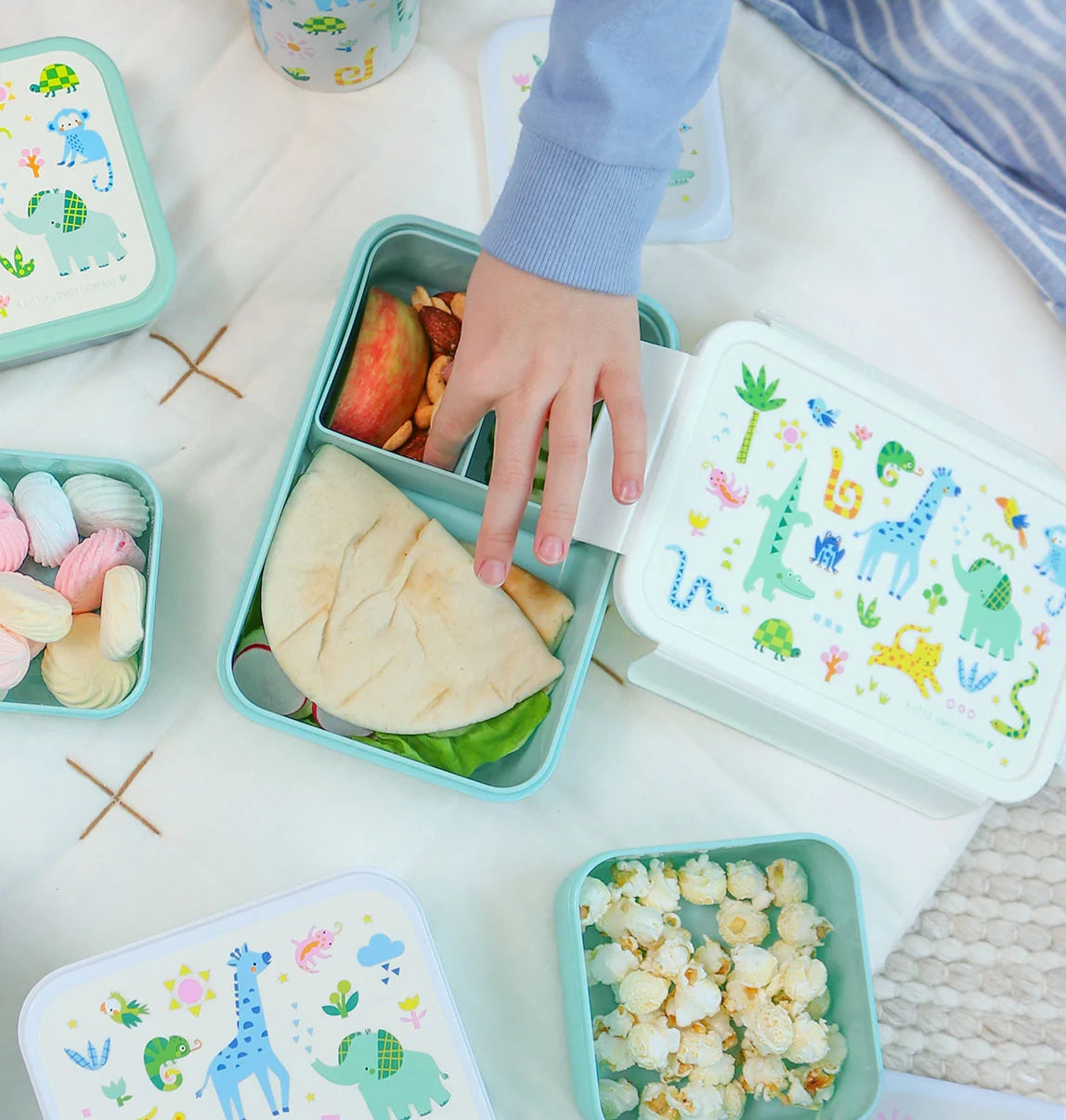 Caja Almuerzo Bento - Jungla - A Little Love Company