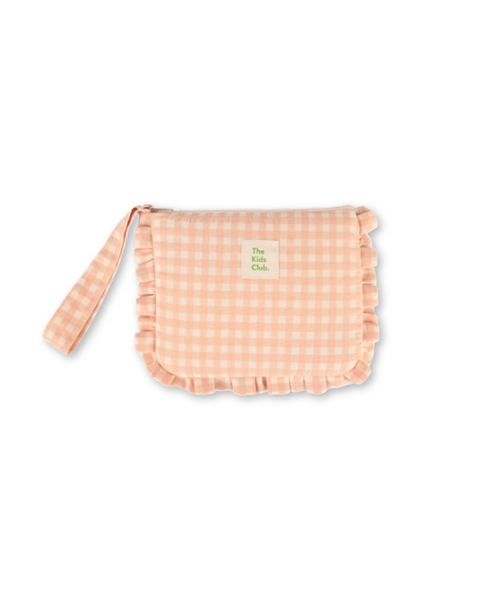 Bolso de Mano Vichy Melocotón