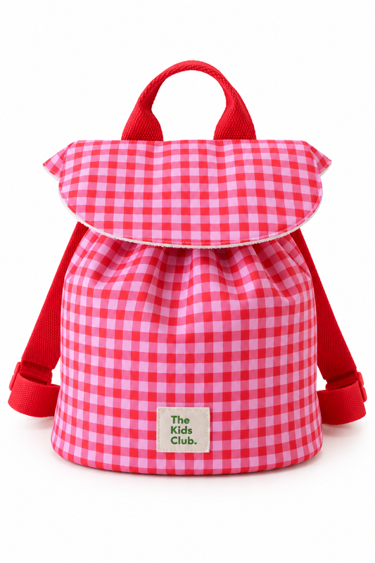 Mochila Infantil Rojo Rosa - The Kids Club