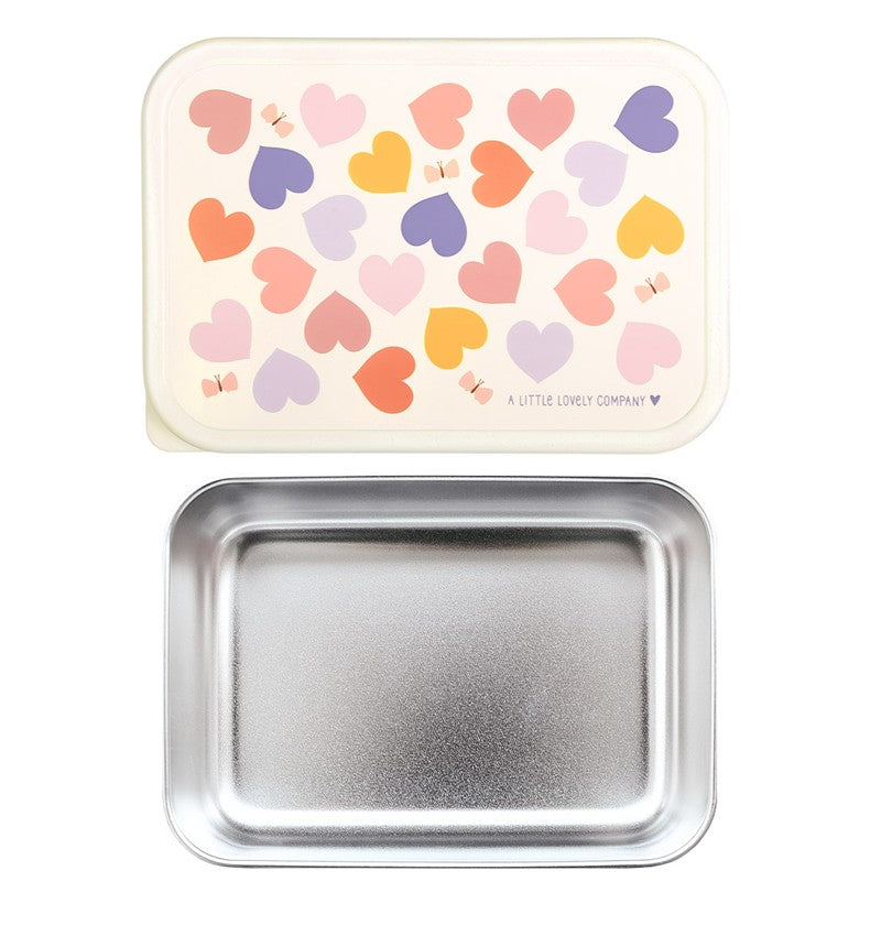 Caja Almuerzo Acero - Corazón - A Little Love Company