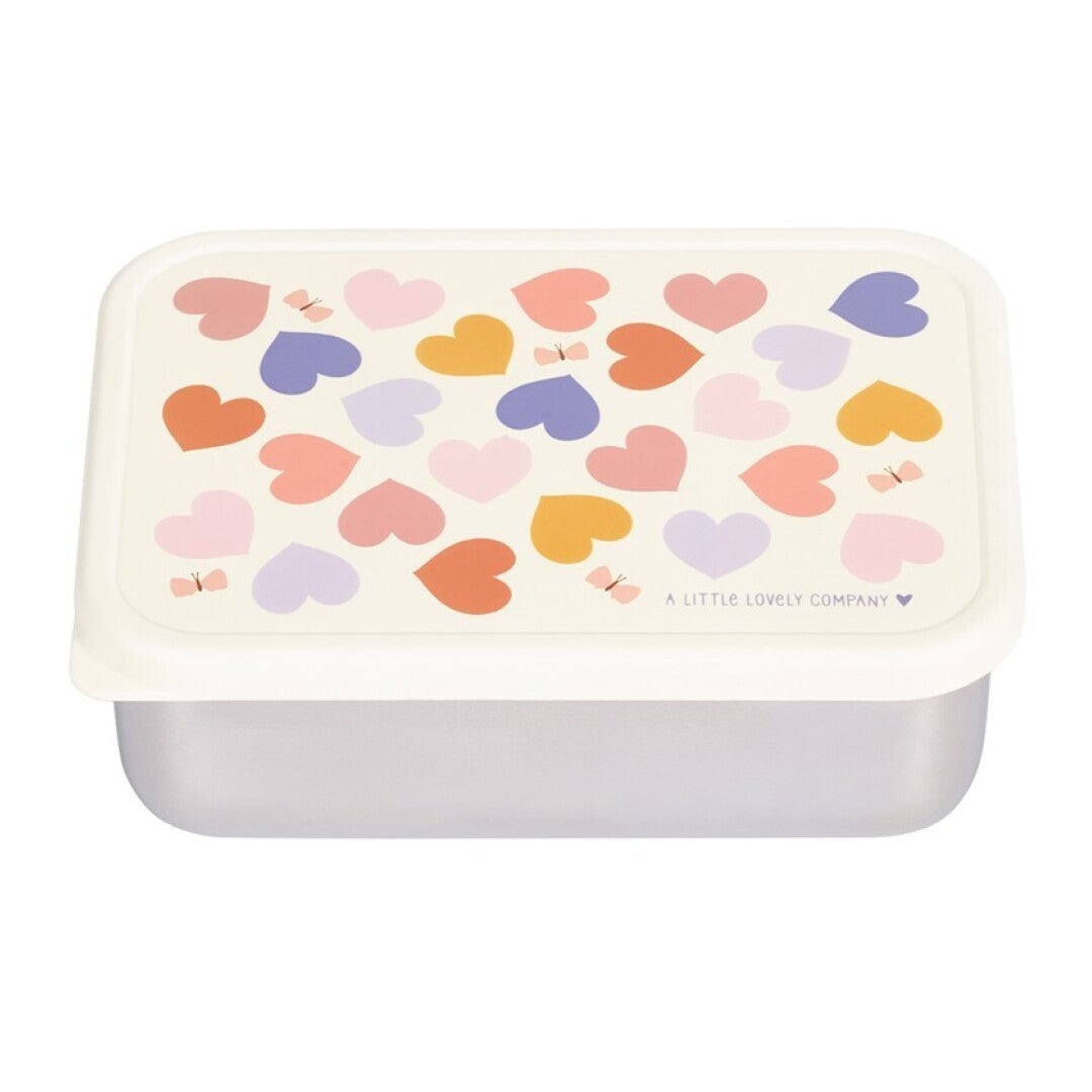Caja Almuerzo Acero - Corazón - A Little Love Company