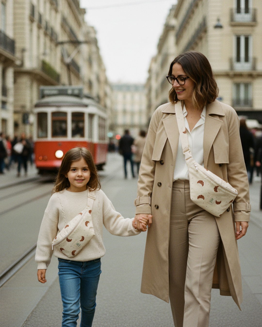 Pack Riñoneras Mamá & Kids – Croissant - The Kids Club