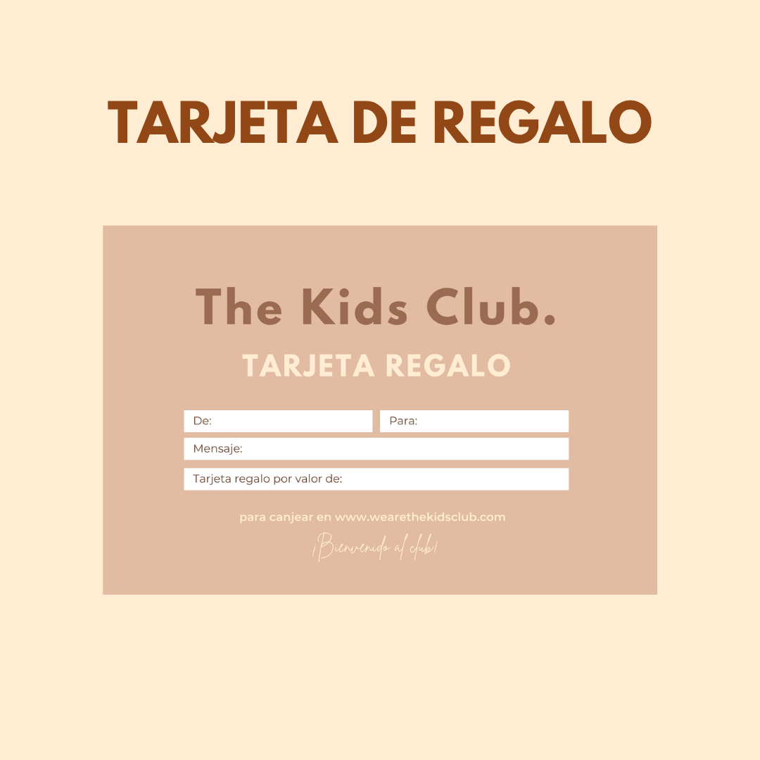 TARJETA REGALO - The Kids Club - The Kids Club
