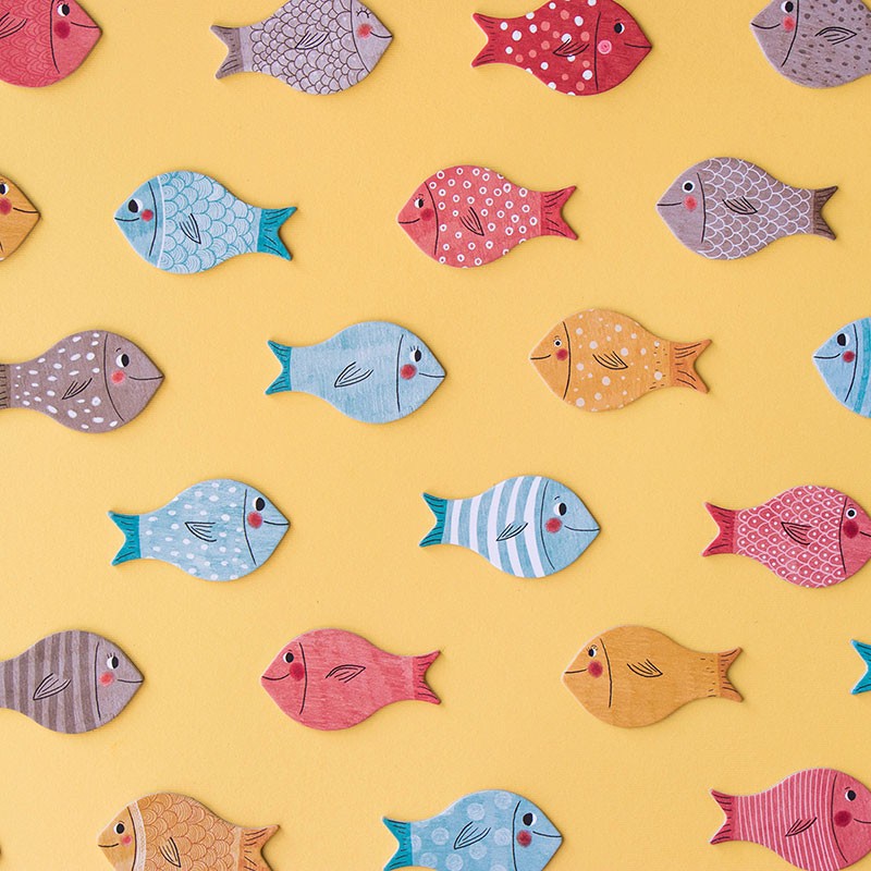 THE WHALE & THE FISH - Puzzle - Londji