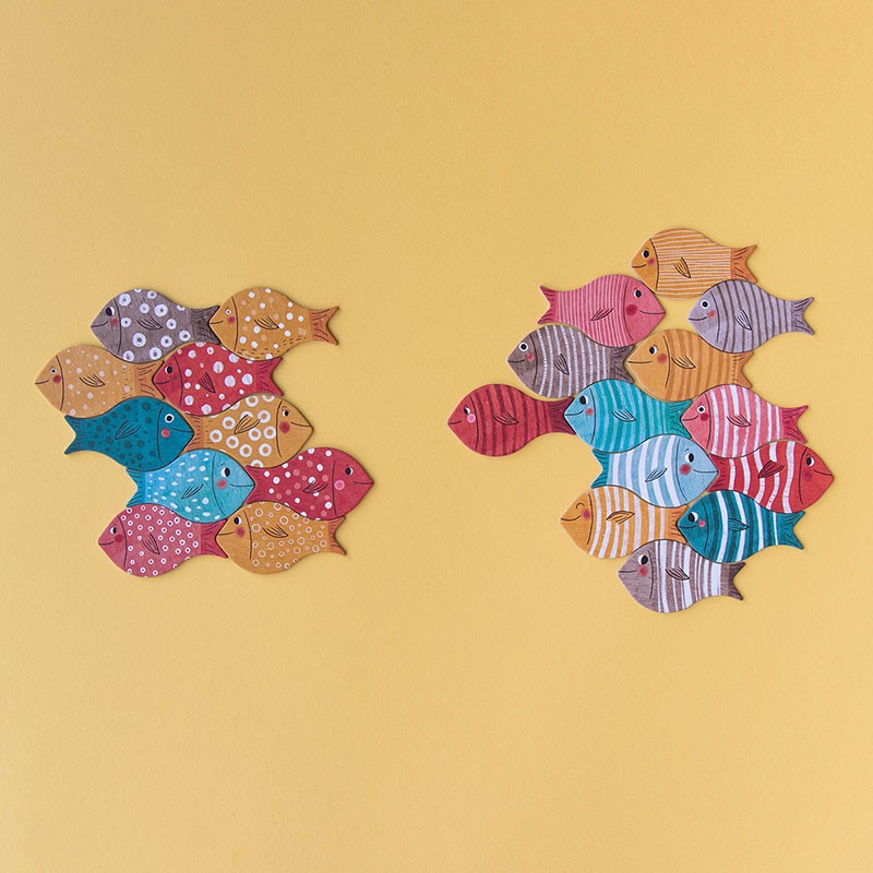 THE WHALE & THE FISH - Puzzle - Londji