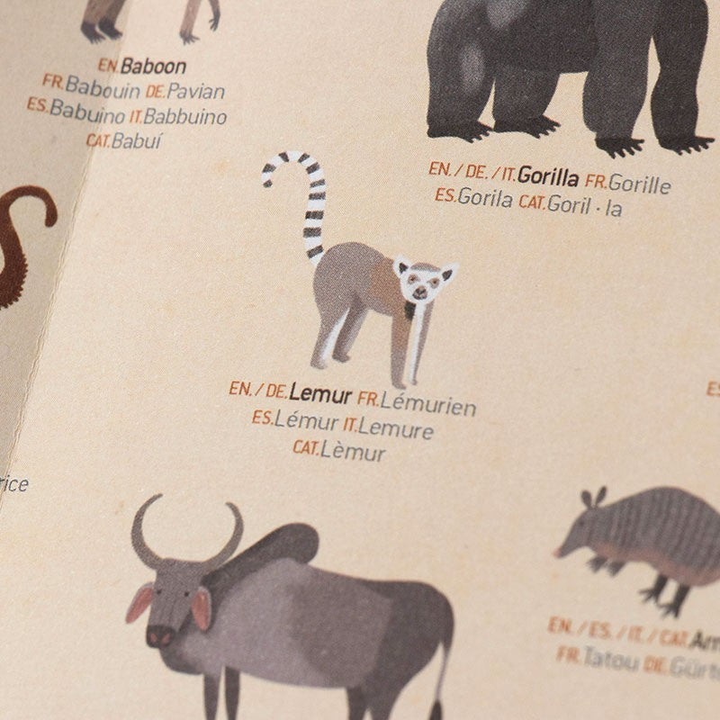 ANIMAL WORLD - Poster & Pegatinas - Londji