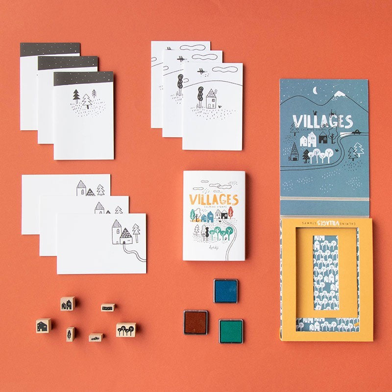 VILLAGES Calm Stamps - Manualidad - Londji