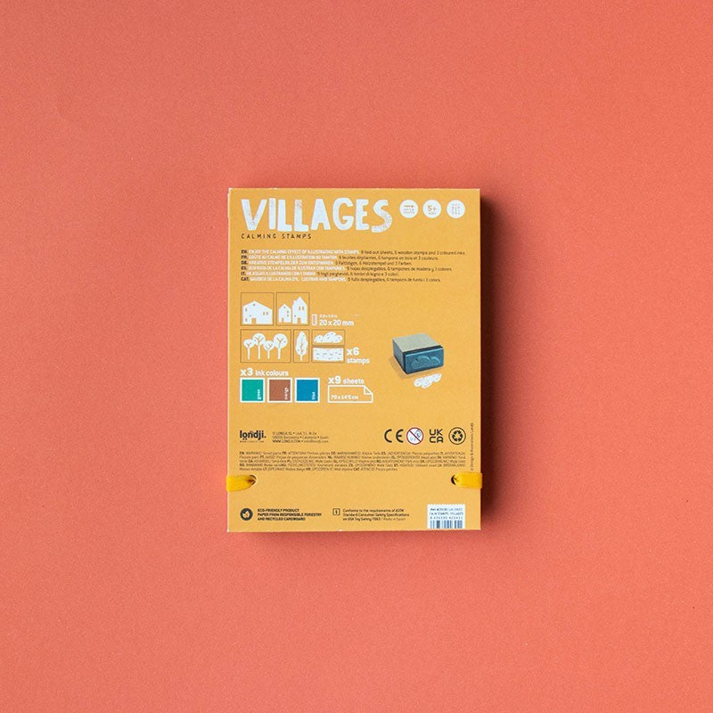 VILLAGES Calm Stamps - Manualidad - Londji