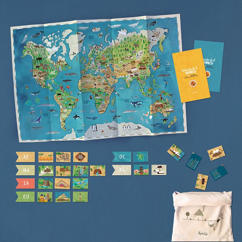 WONDERFUL WORLD - Juego de mesa - Londji