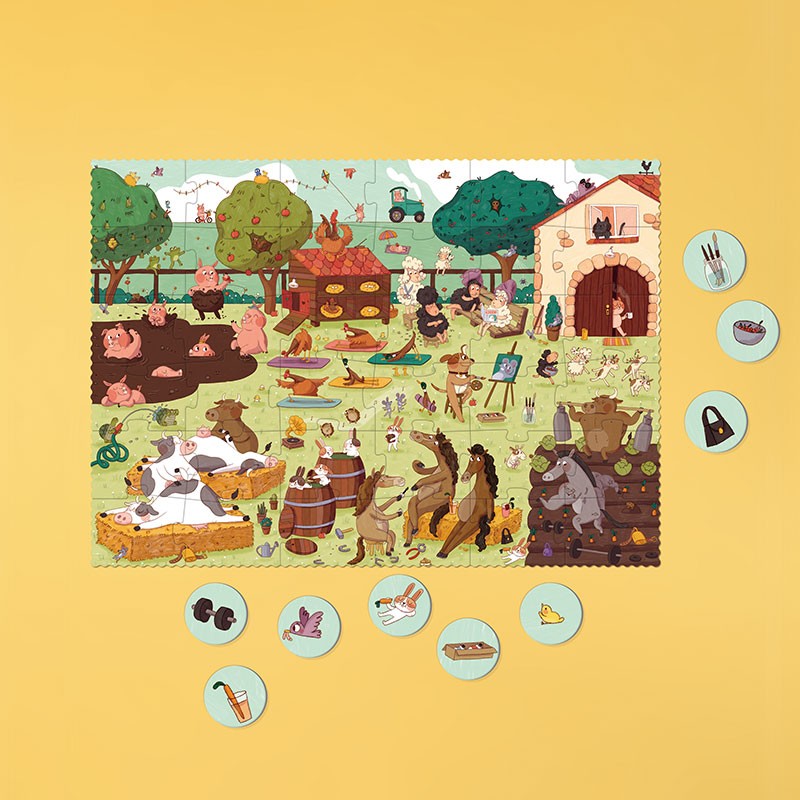 FARMTASTIC - Puzzle - Londji