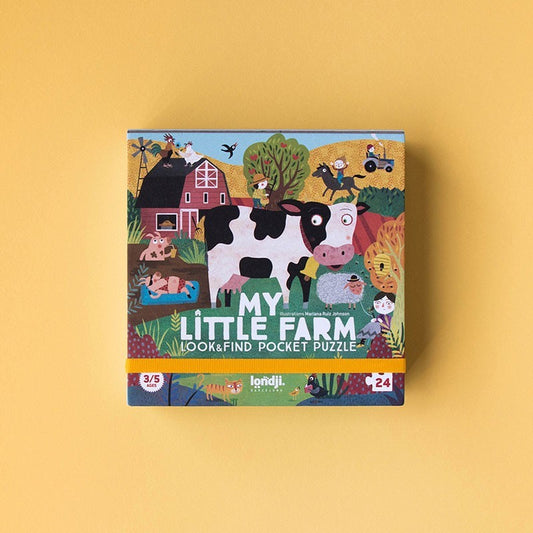 MY LITTLE FARM - Pocket Puzzle - Londji - The Kids Club