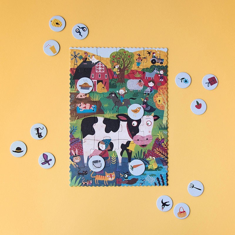 MY LITTLE FARM - Pocket Puzzle - Londji