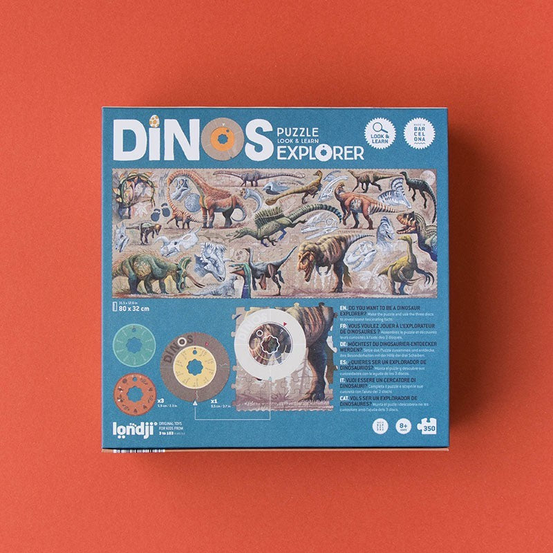 DINOS EXPLORER - Puzzle - Londji