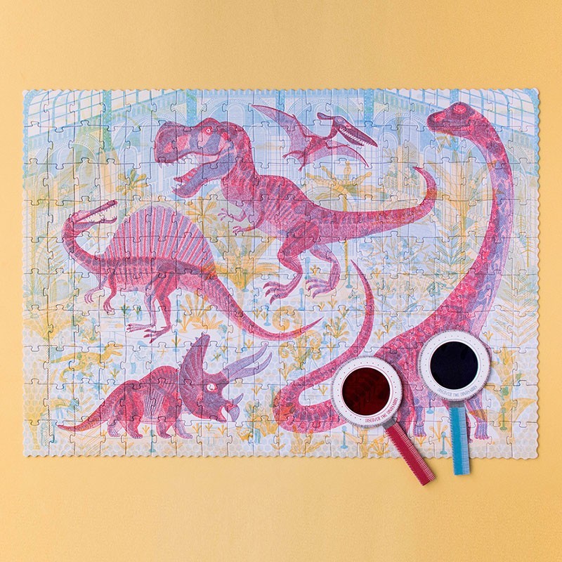 DISCOVER THE DINOSAURS - Pocket Puzzle - Londji