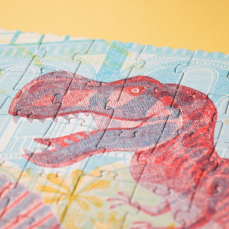 DISCOVER THE DINOSAURS - Pocket Puzzle - Londji