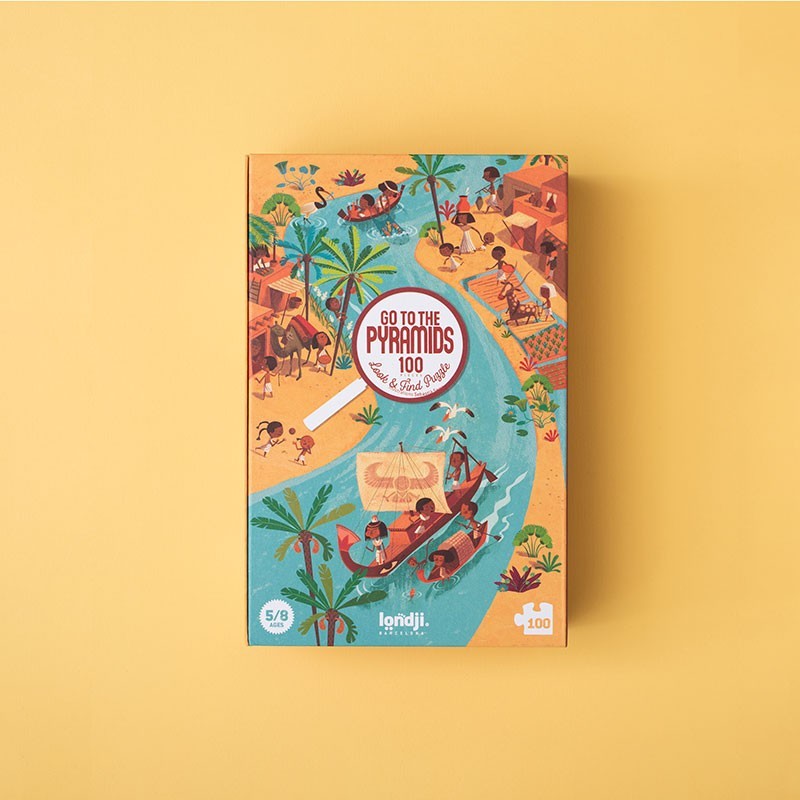 GO TO THE PYRAMIDS - Puzzle - Londji