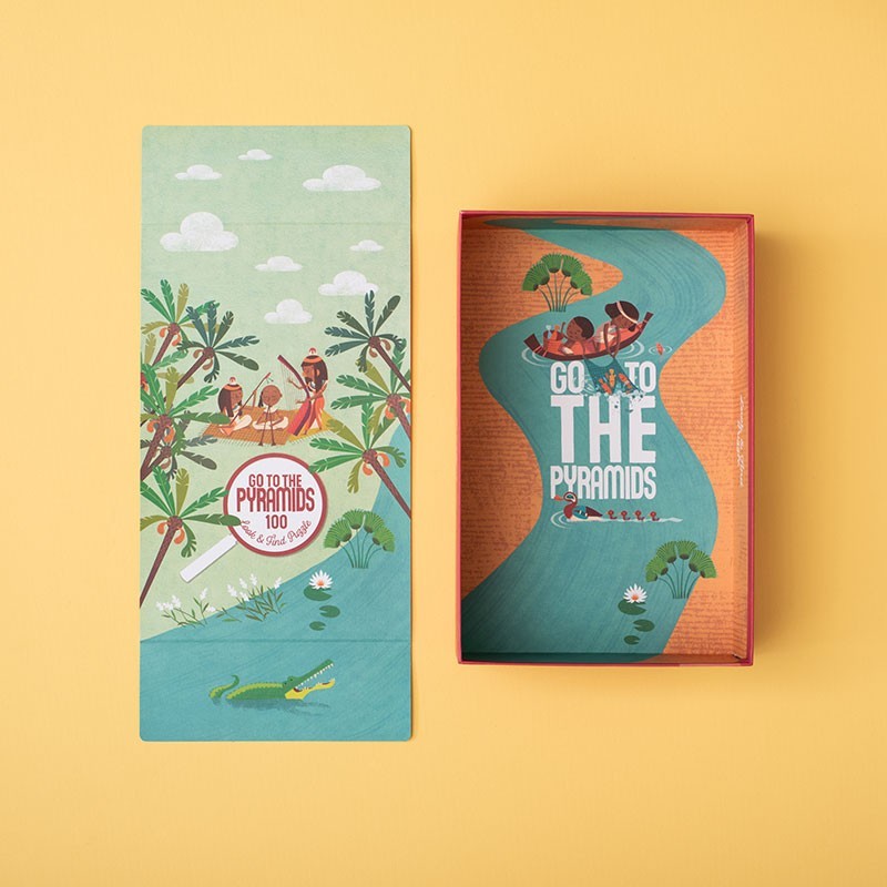 GO TO THE PYRAMIDS - Puzzle - Londji