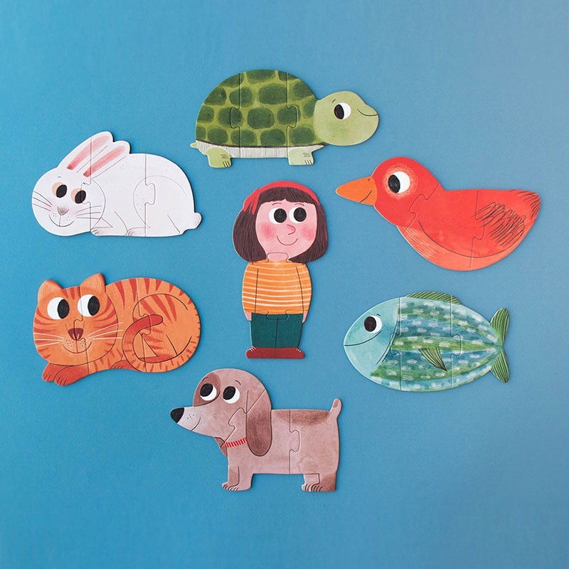 I LOVE MY PETS - Puzzle - Londji
