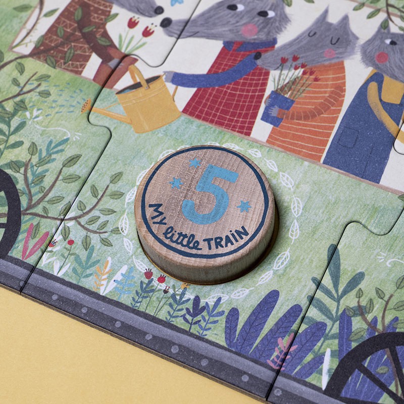 MY LITTLE TRAIN - Puzzle - Londji