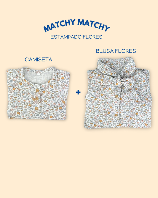 MATCHY MATCHY ESTAMPADO FLORES
