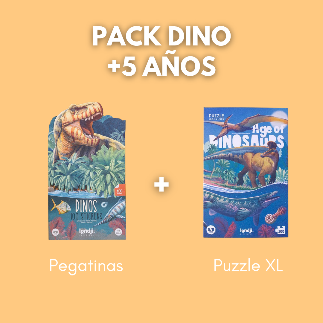 PACK DINOS - 5 años - The Kids Club