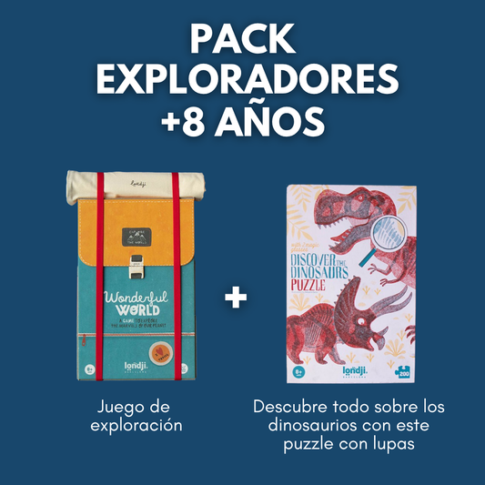 PACK EXPLORADORES - 8 Años - The Kids Club