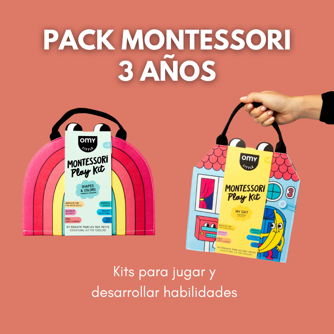 PACK MONTESSORI - Libro de actividades - Omy