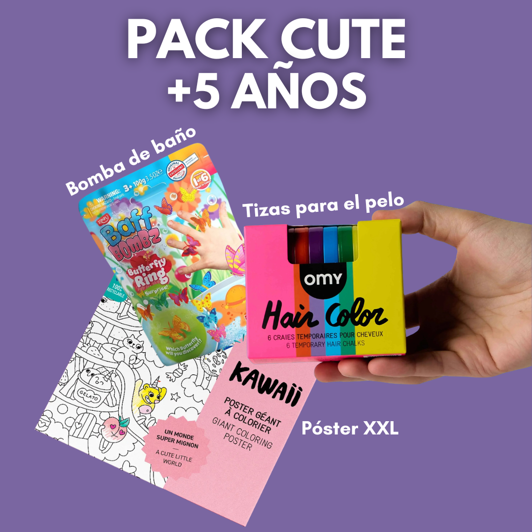 PACK CUTE - 5 años