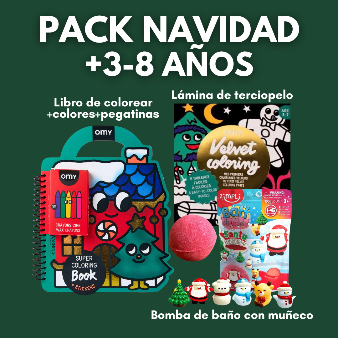 PACK NAVIDAD - 3/8 años