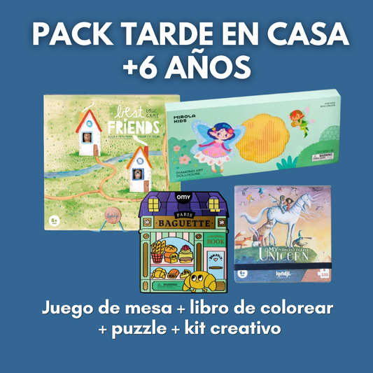 PACK TARDE EN CASA · Juegos y actividades +6 años