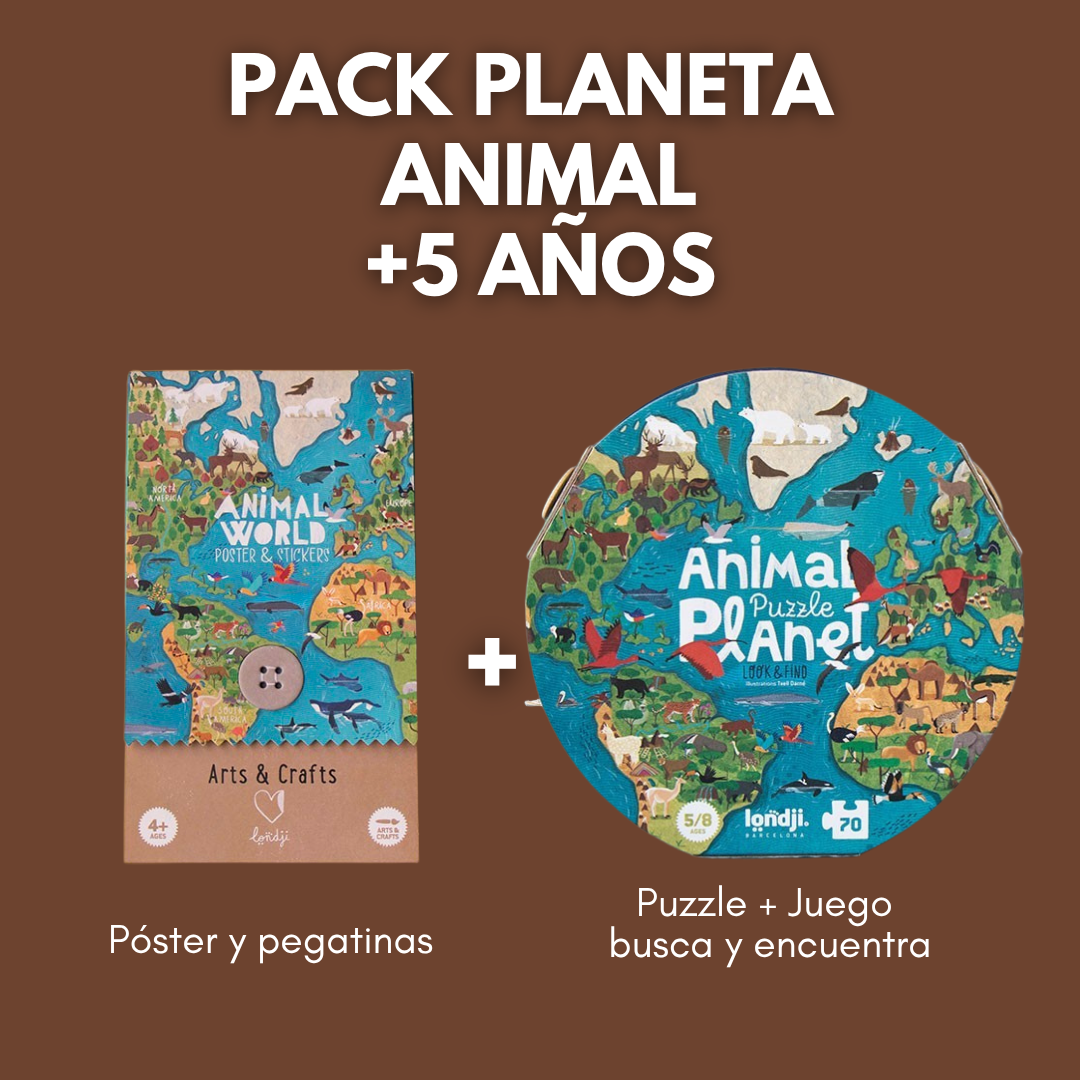 PACK PLANETA ANIMAL - 5 años