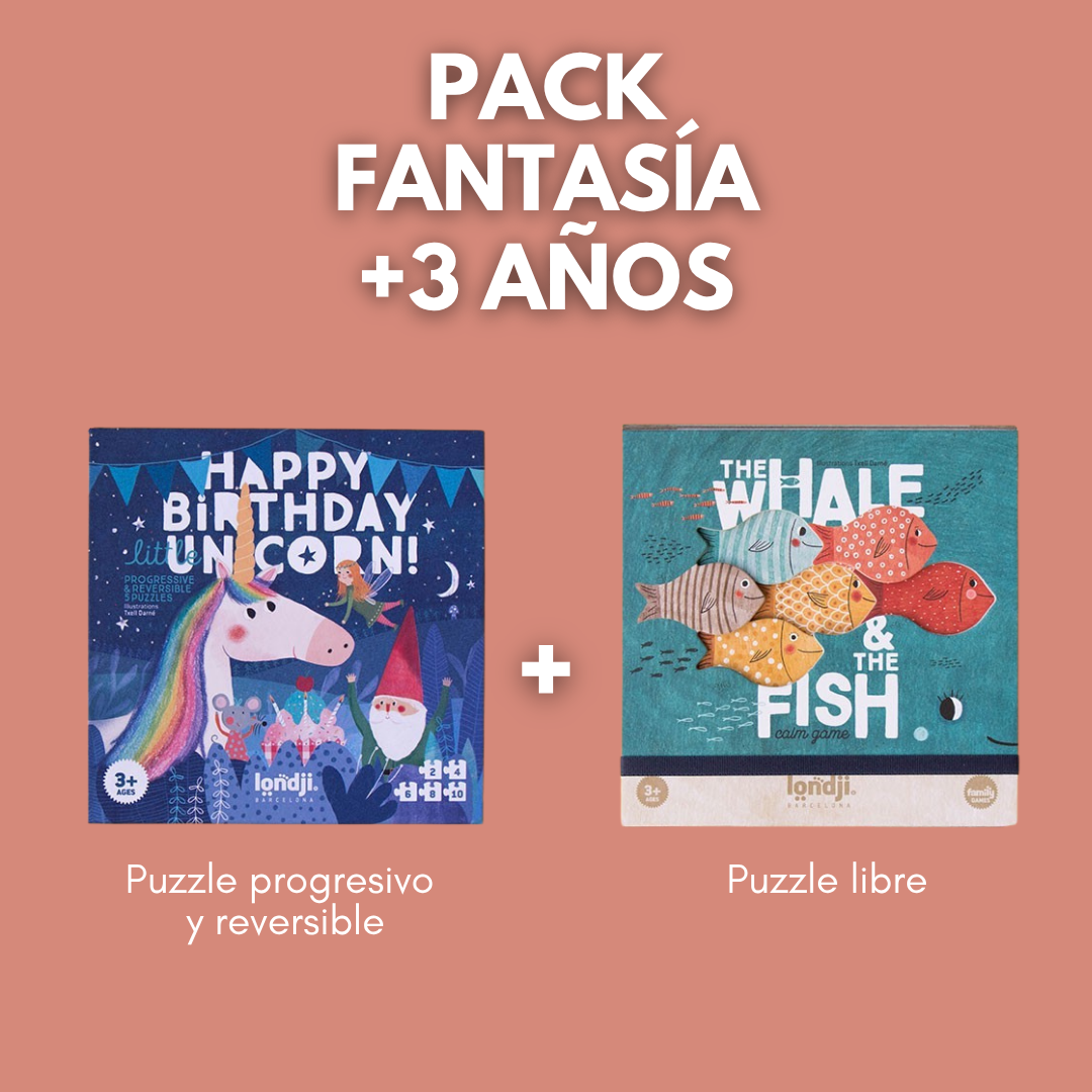 PACK FANTASÍA - 3 años
