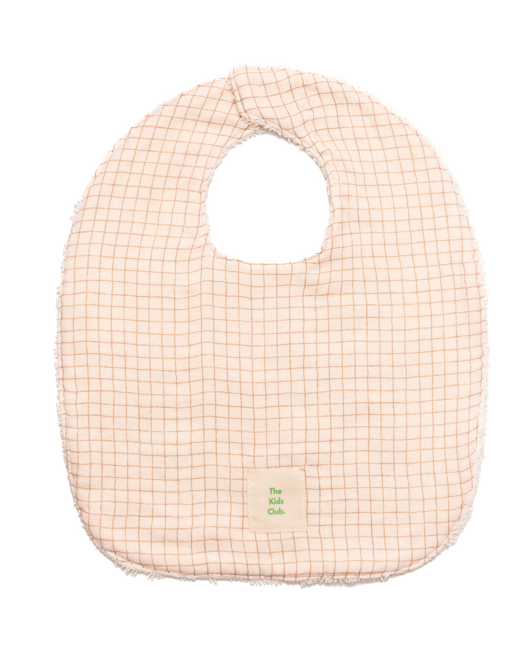 Pack Regalo Bebé – 3 Baberos Algodón Orgánico (Croissants, Teja y Cuadros)