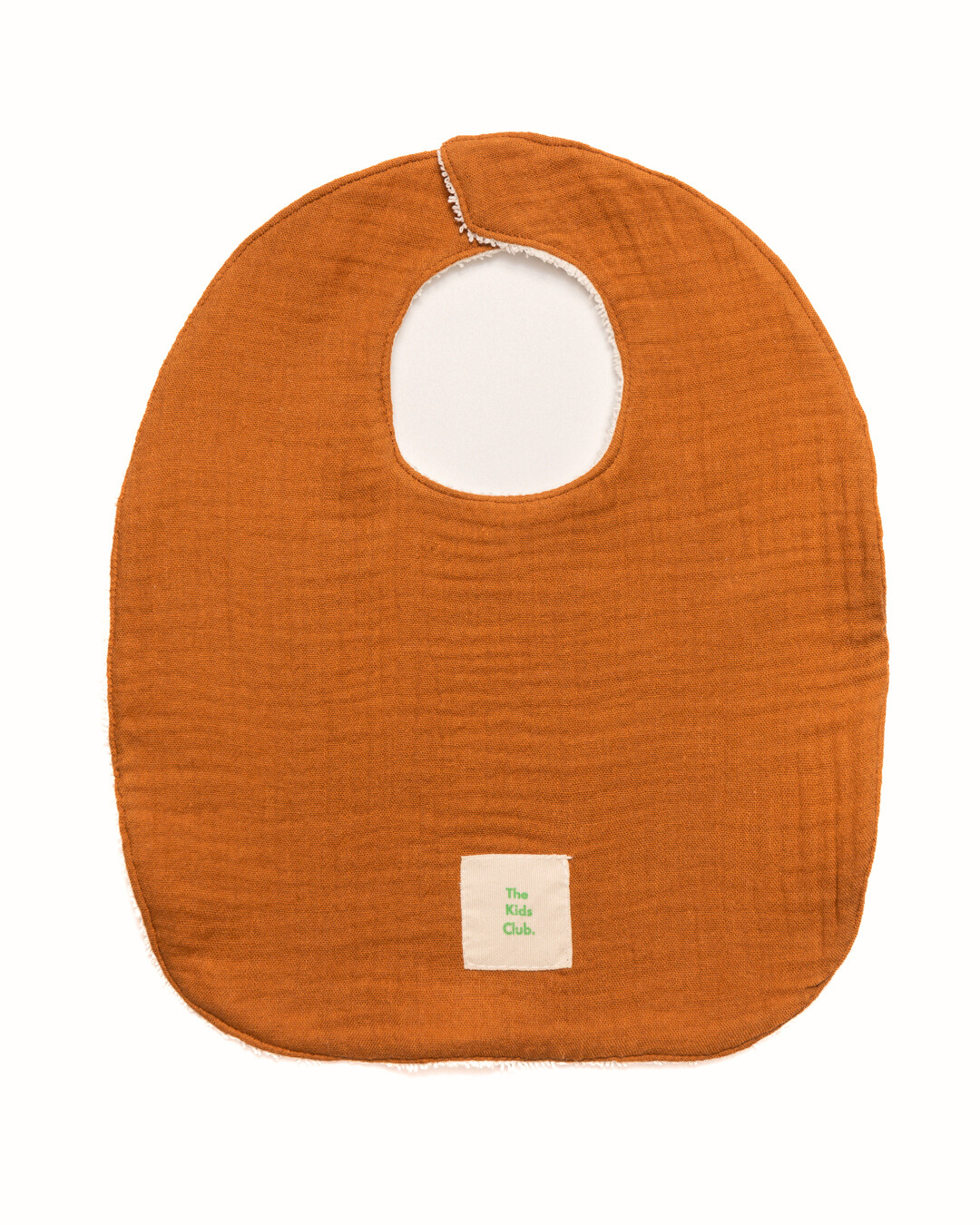 Pack Regalo Bebé – 3 Baberos Algodón Orgánico (Croissants, Teja y Cuadros)
