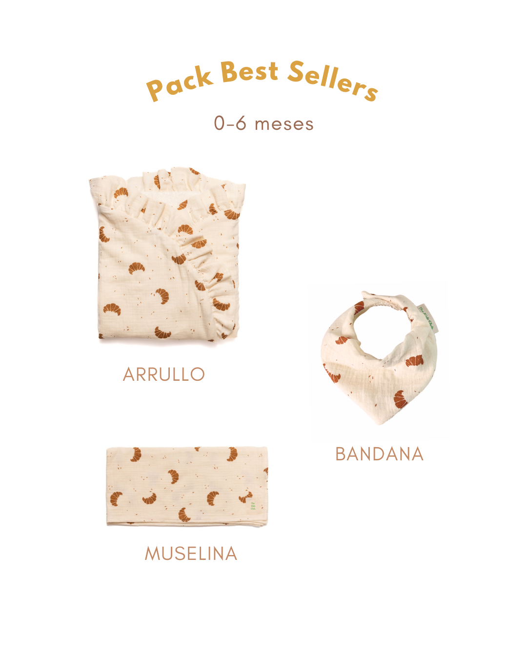Pack Best Sellers 0–6 meses - The Kids Club