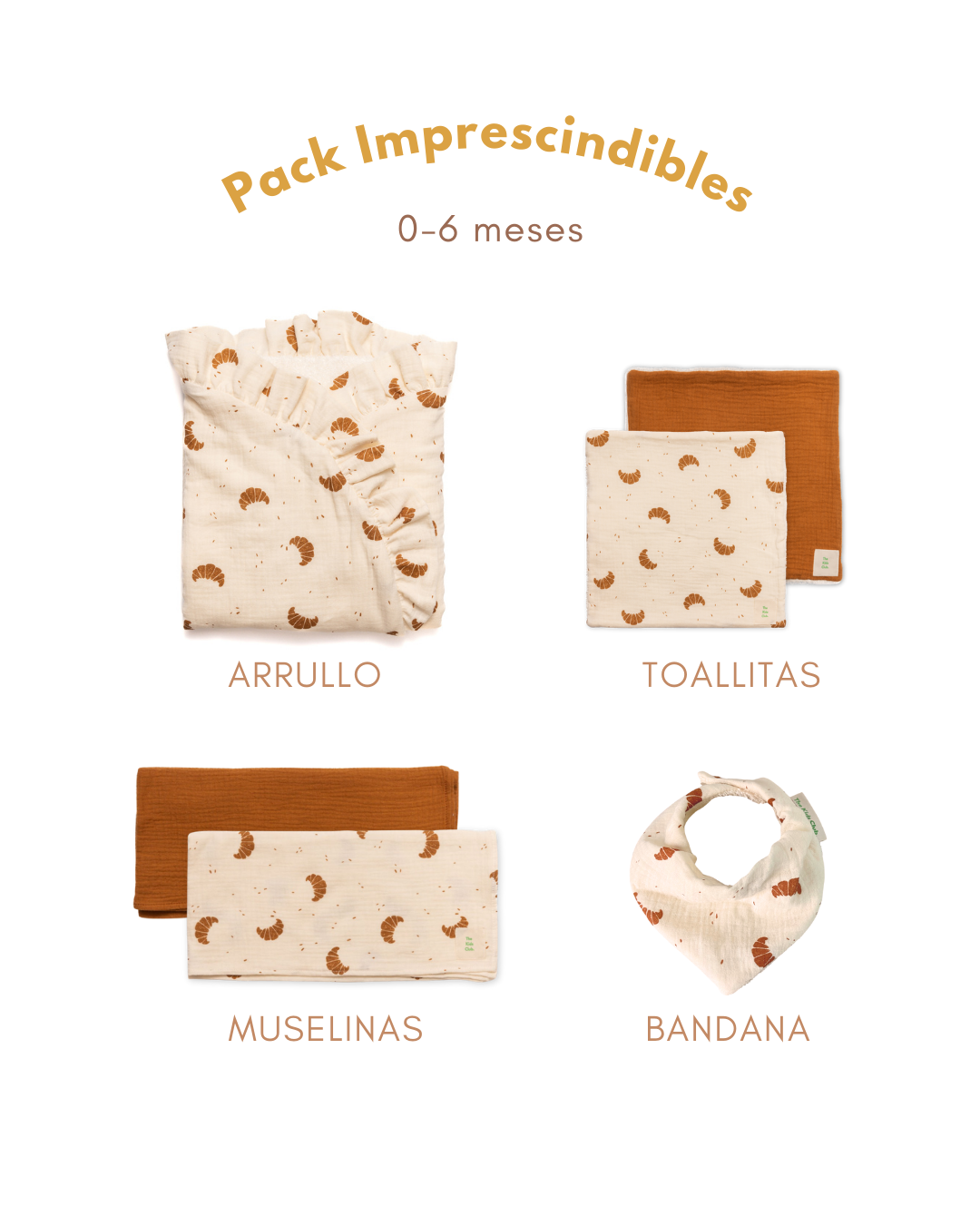 Pack Imprescindibles 0–6 meses - The Kids Club
