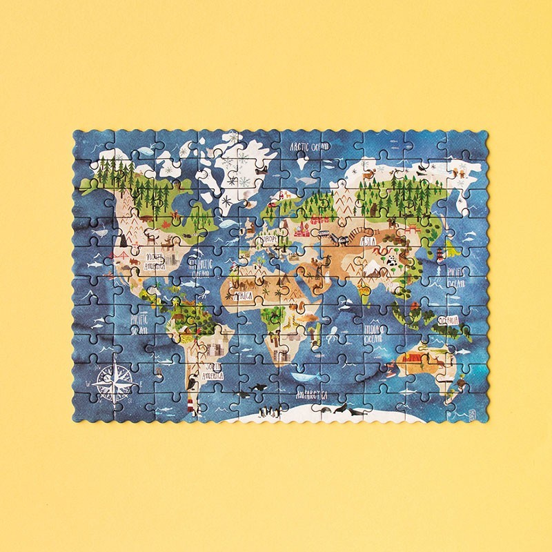 DISCOVER THE WORLD - Puzzle - Londji