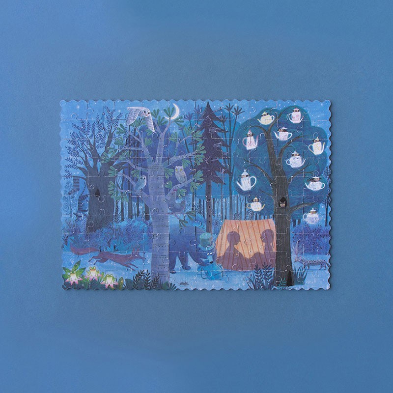 DAY AND NIGHT INN THE FOREST - Puzzle - Londji