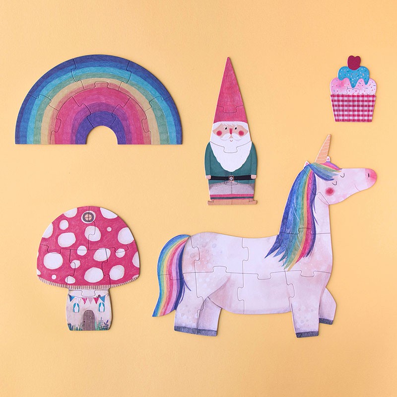 HAPPY BIRTHDAY UNICORN - Puzzle - Londji