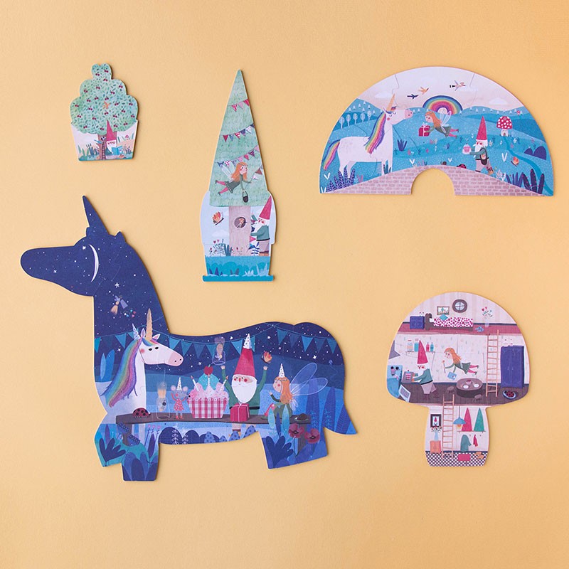HAPPY BIRTHDAY UNICORN - Puzzle - Londji