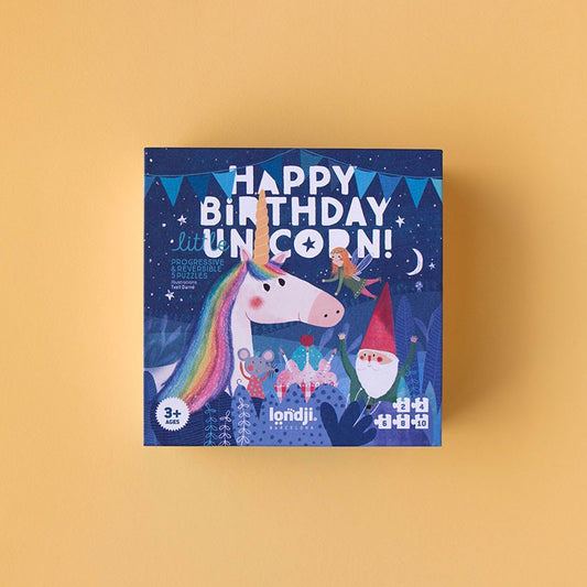 HAPPY BIRTHDAY UNICORN - Puzzle - Londji - The Kids Club