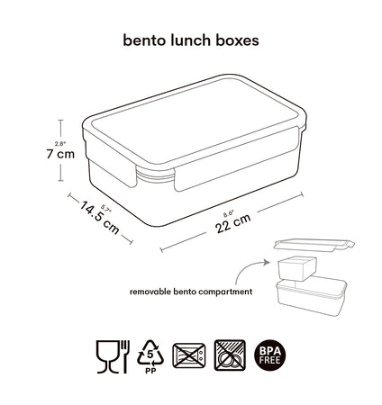 Caja Almuerzo Bento - Unicornio - A Little Love Company