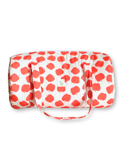 Bolso fin de semana Estampado Manzanas