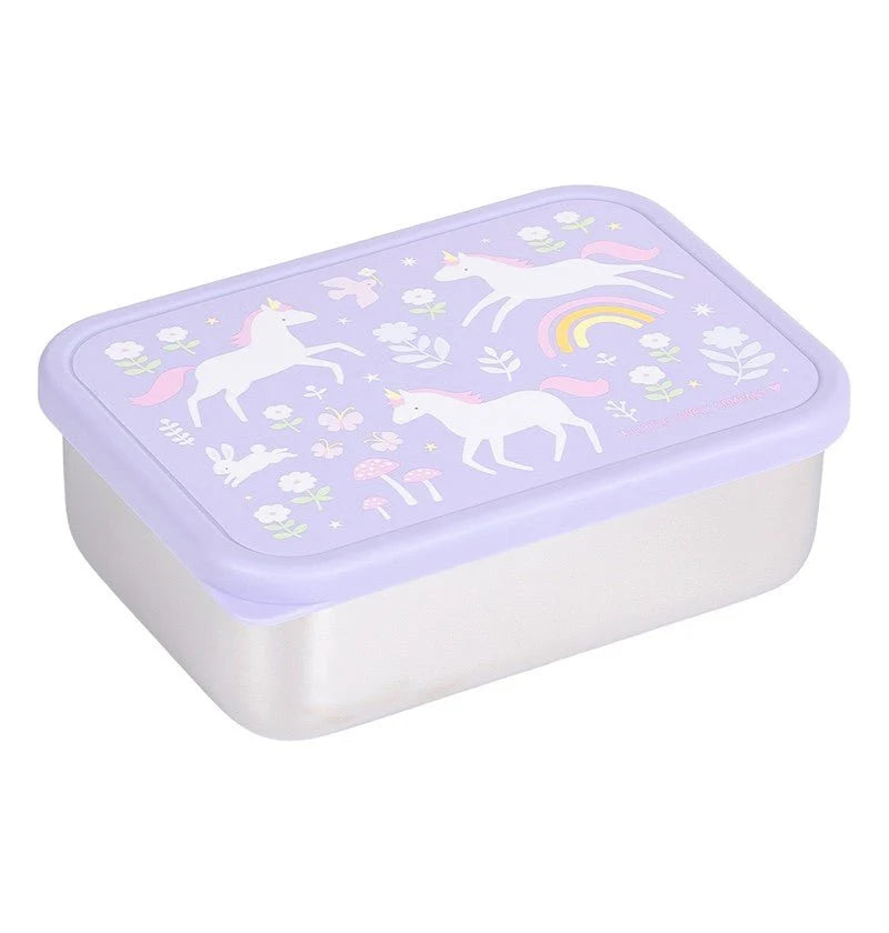 Caja Almuerzo Acero - Unicornio - A Little Love Company