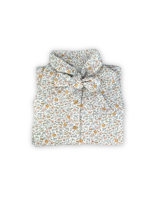 Camisa flores muselina – Mujer