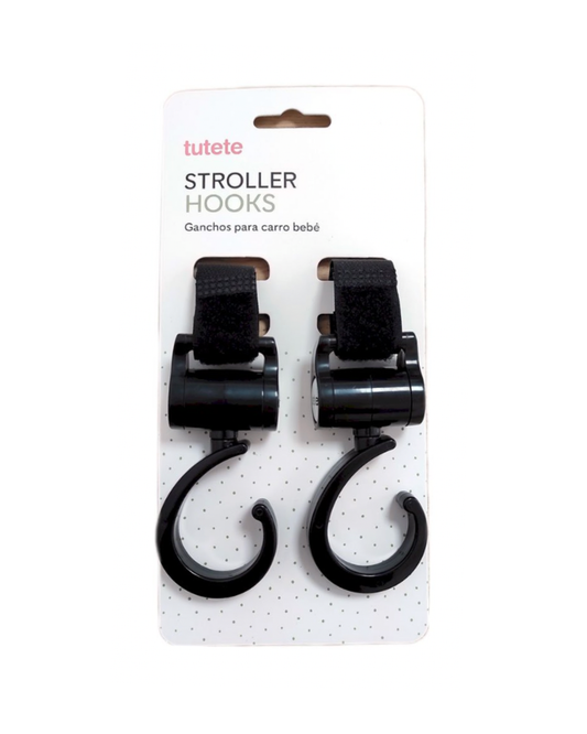 Pack 2 Ganchos para Silla de Paseo Negros