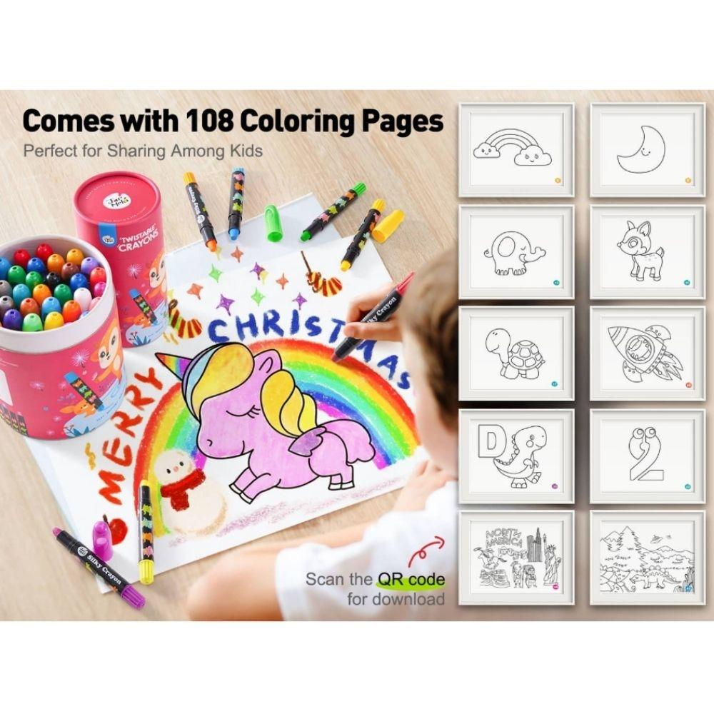 Bote 24 Crayón Suave  - Lavable - Jarmelo