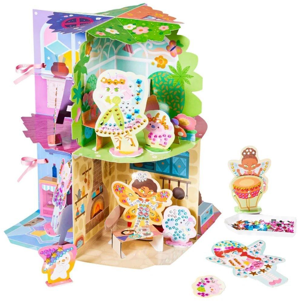 Kit Creativo Fairies Diamont Art -Casa de Muñecas - Jarmelo