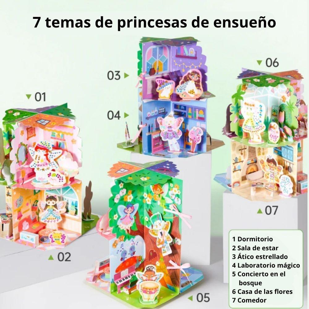 Kit Creativo Fairies Diamont Art -Casa de Muñecas - Jarmelo