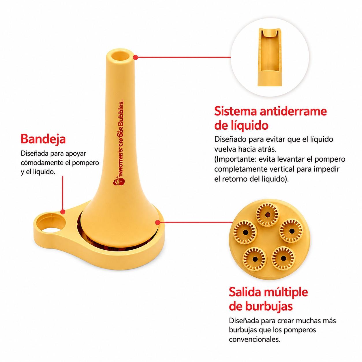 Pmpero Burbujas Tocables - Juguete - Mother´s Corn